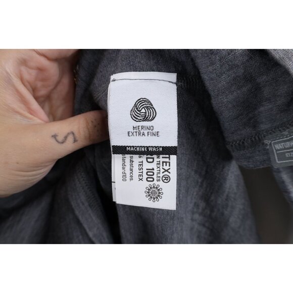 Naturwool Womens Medium Eizniz Merino Wool 100 Long Sleeve T-Shirt Baselayer - Picture 5 of 11